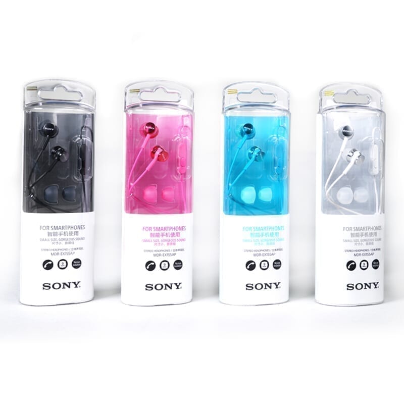 Sony MDR-EX155AP - In-Ear-Kopfhörer - Weiß Sony MDR-EX155AP - In-Ear-Kopfhörer - Weiß